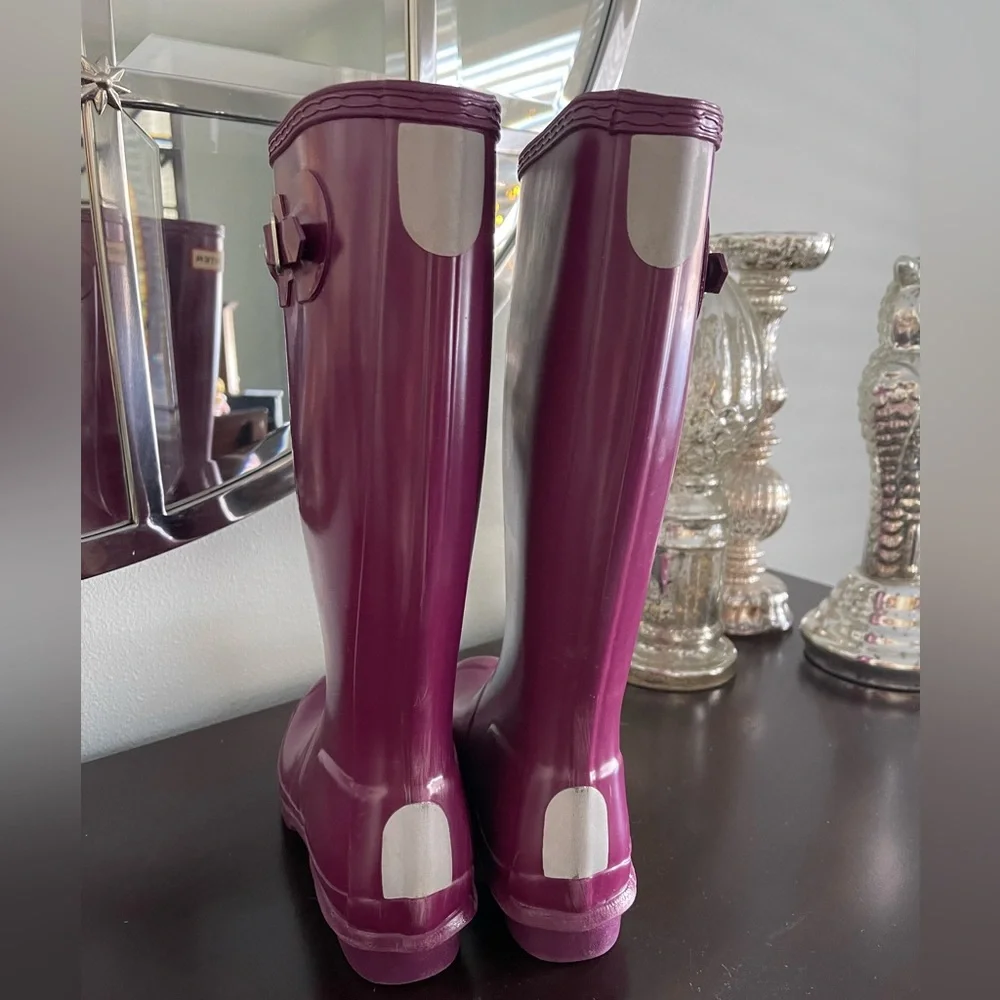๐ SOLD ๐ HUNTER Original Rain Boot- US 4b, 5G - Picture 2 of 5